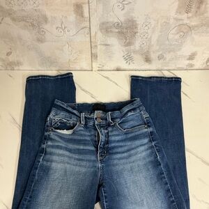 Buckle Blue Straight Leg Jeans with Timeless Appeal